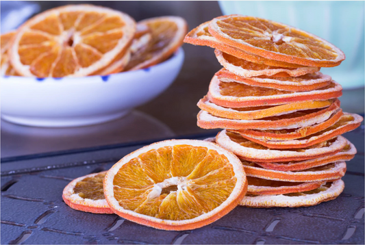 Bright New Year Bites: Orange Chips