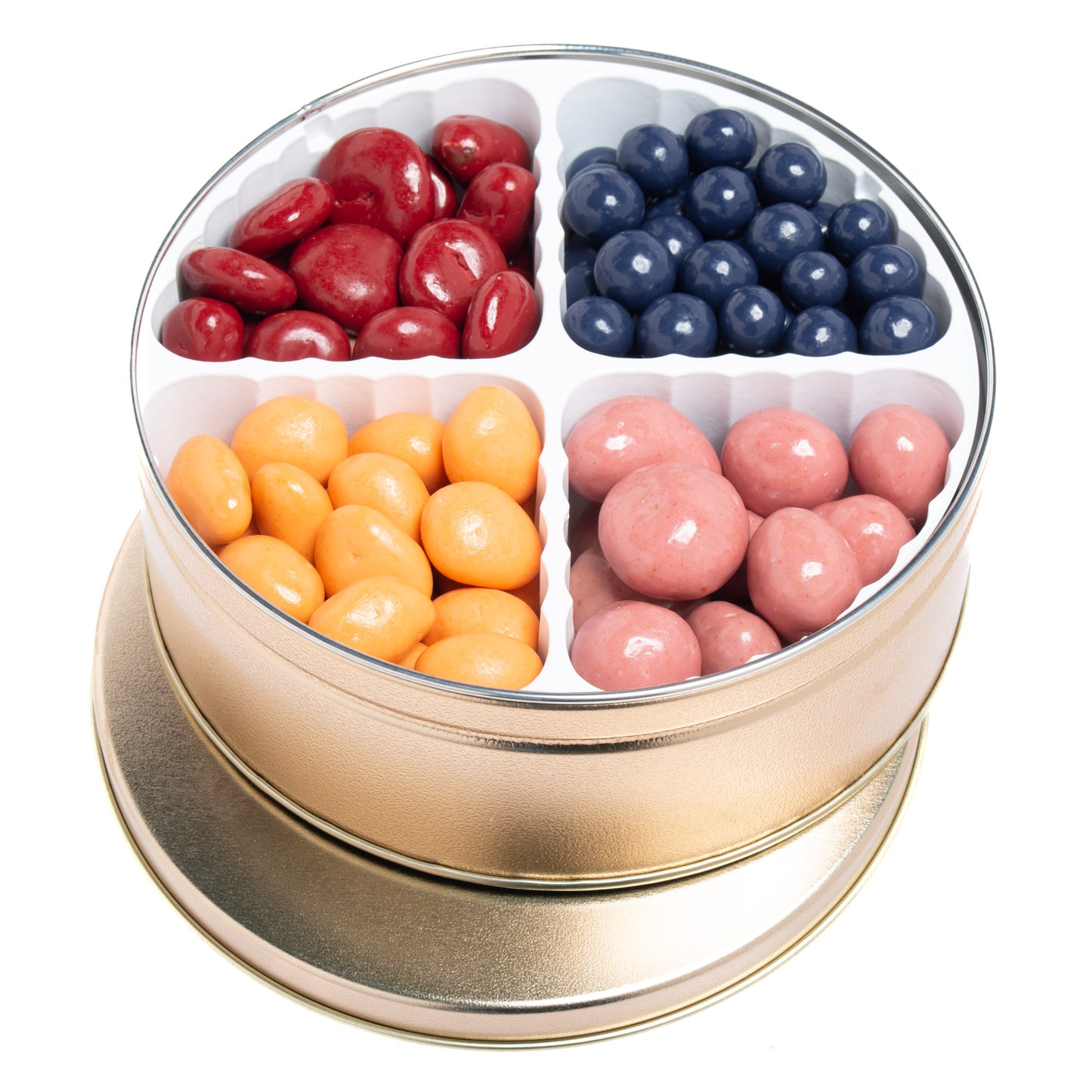 Chocolate Fruits Tin, 32oz