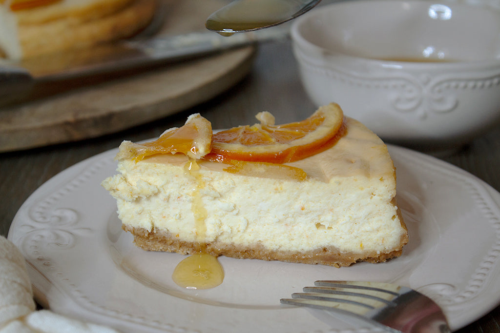 In the Kitchen: Orange Cheesecake