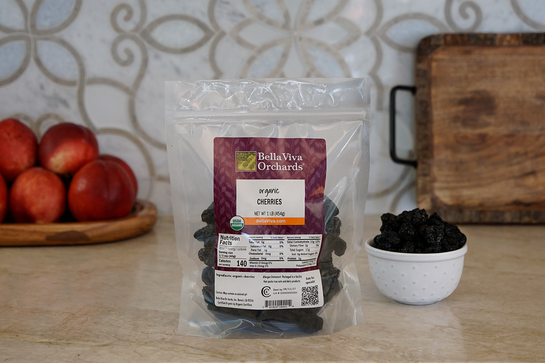July at Bella Viva Orchards: Certified Organic Cherries and a Note of Hope