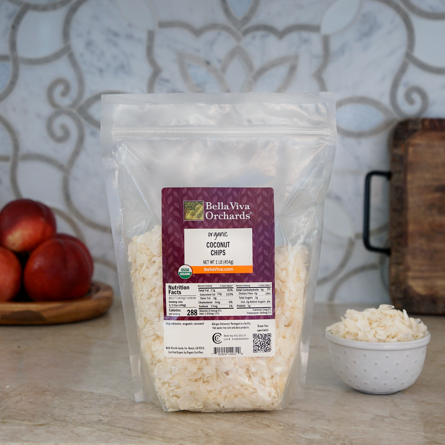 Organic Coconut Chips (Unsweetened)