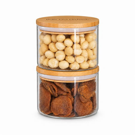 Regenerative Organic Gift Jar – Apricot & Macadamia Nut
