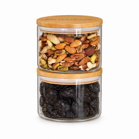 Organic Gift Jar – Prune & Raw Mixed Nut