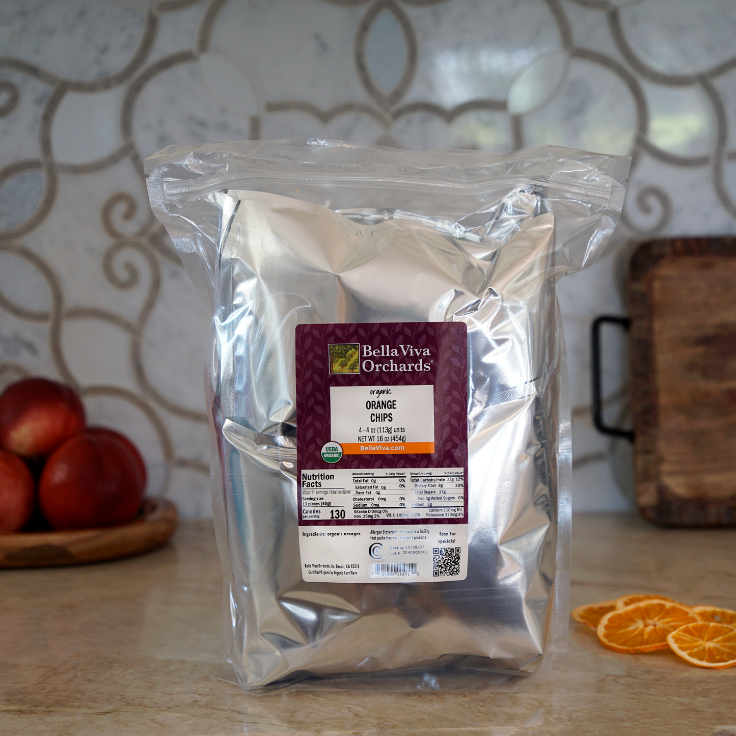 Organic Orange Chips