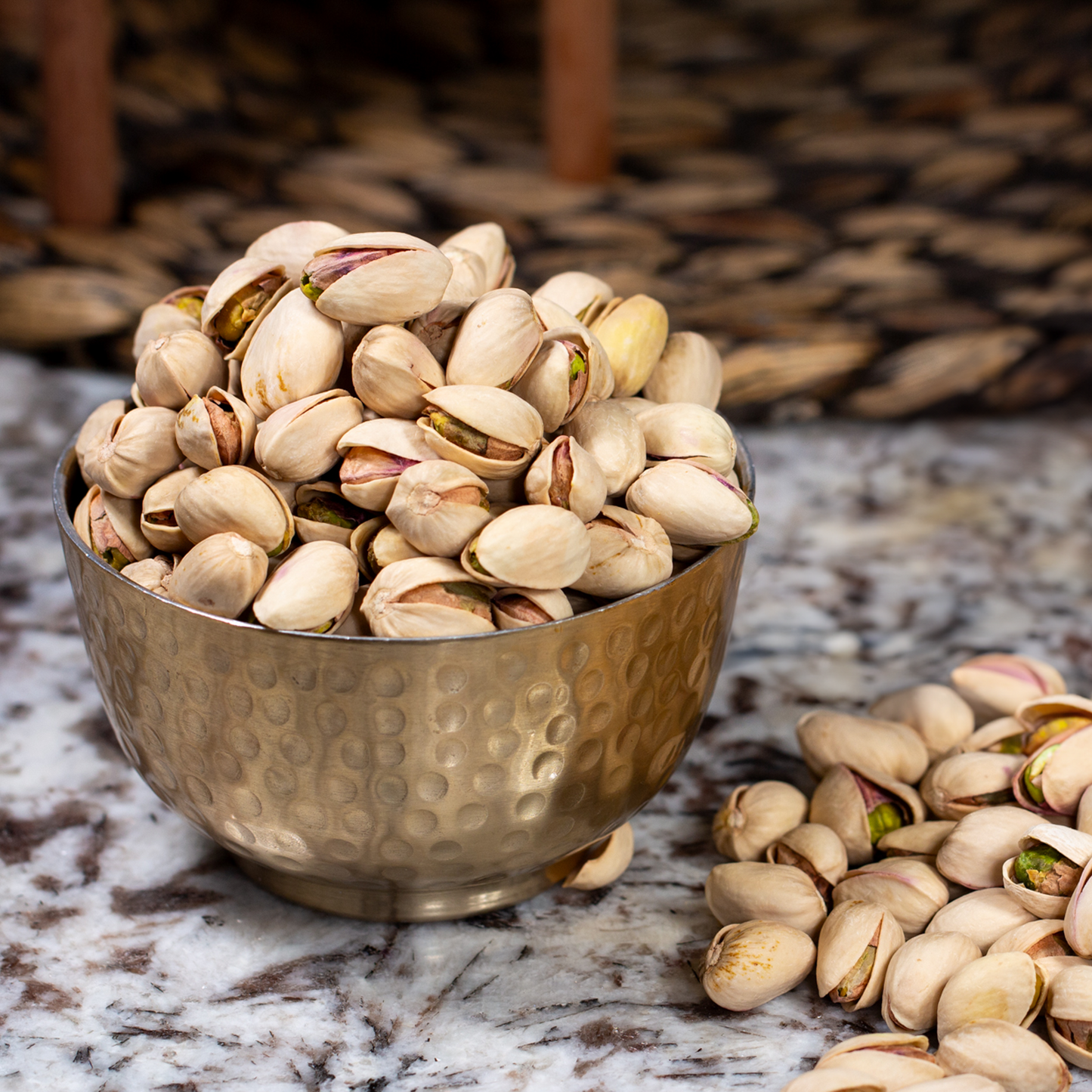 Organic Roasted Pistachios (Unsalted, In Shell)
