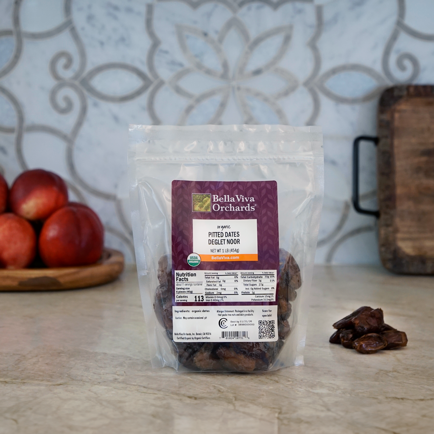 Organic Deglet Noor Pitted Dates