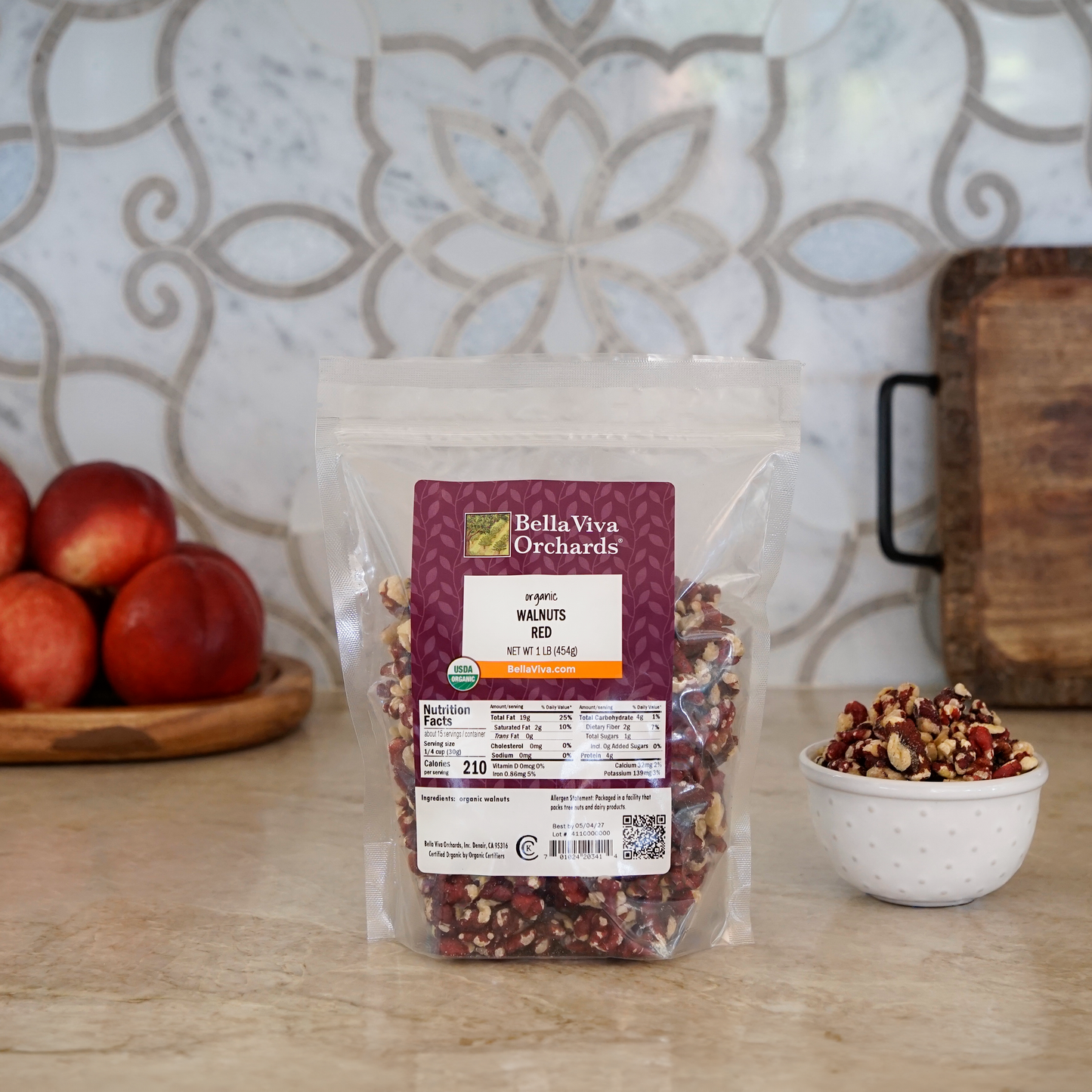 Organic Red Walnuts