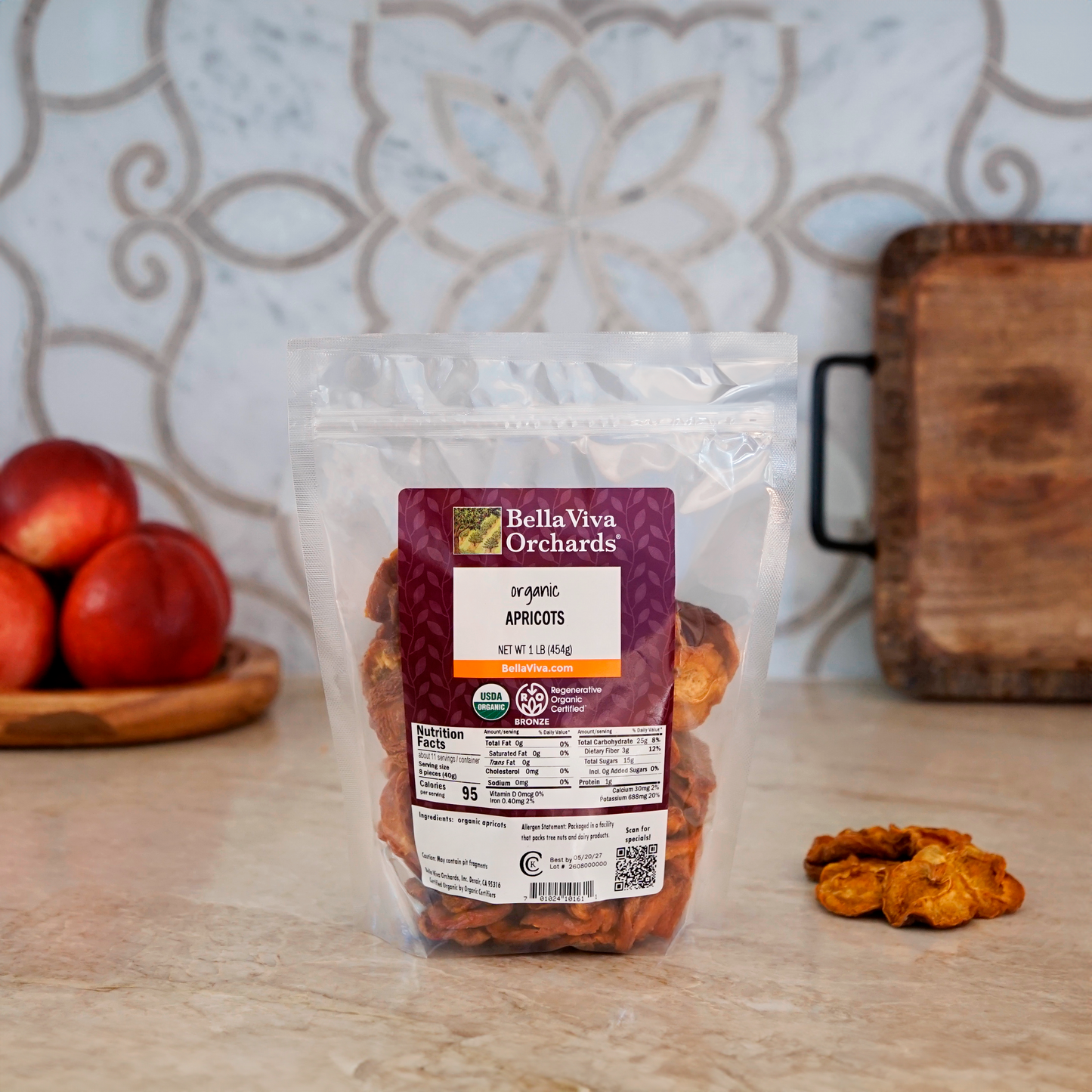 Regenerative Organic Certified California Apricots