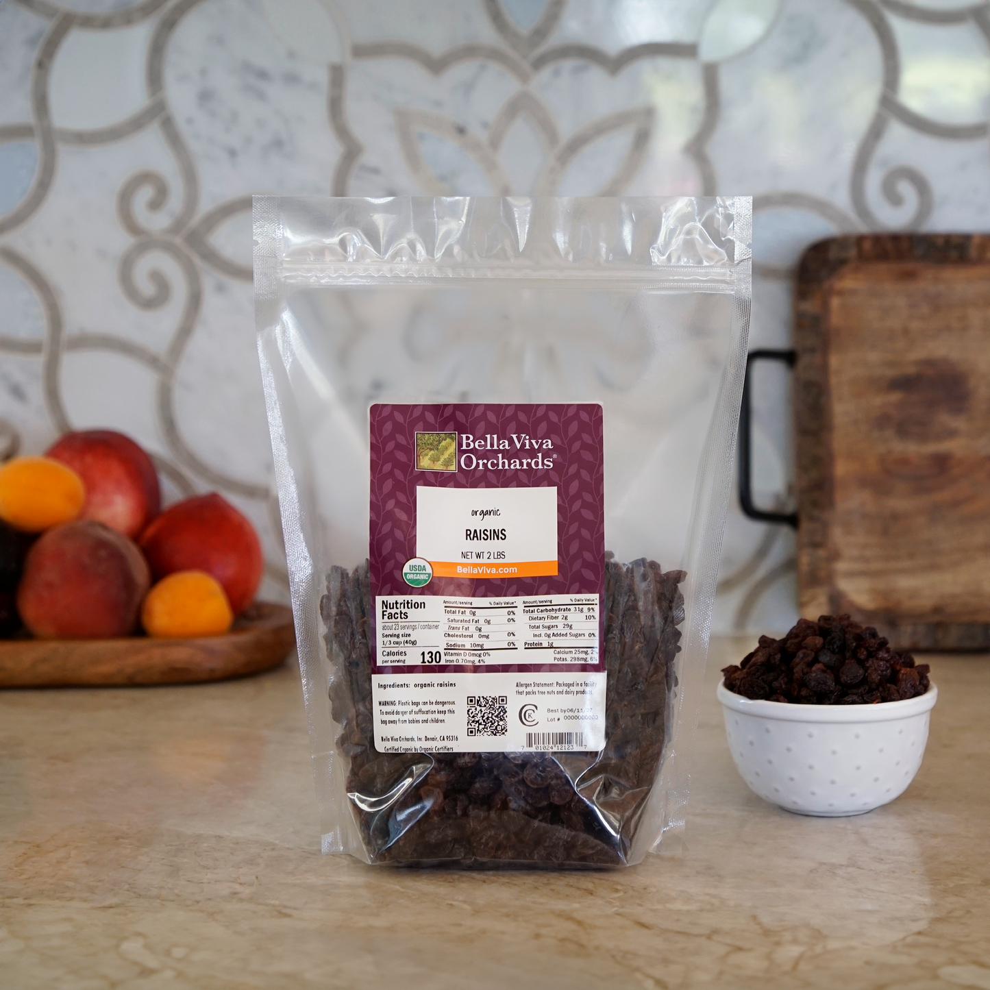 Organic Thompson Seedless Raisins