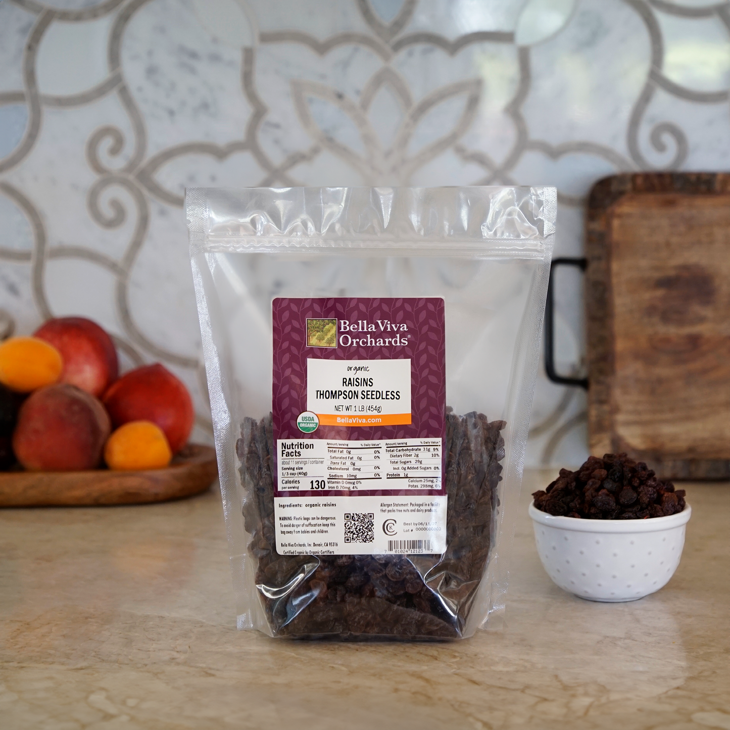 Organic Thompson Seedless Raisins
