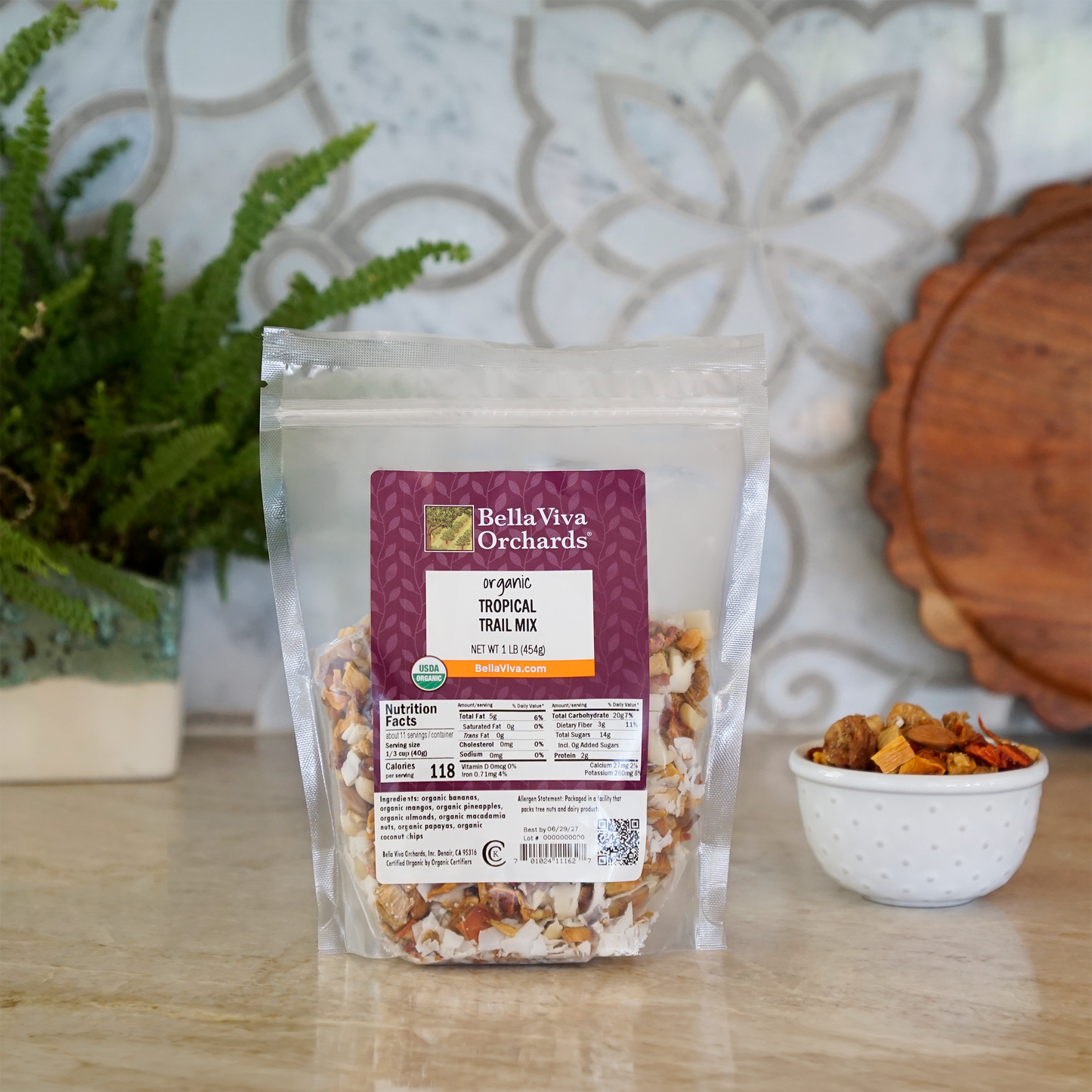 Organic Tropical Trail Mix