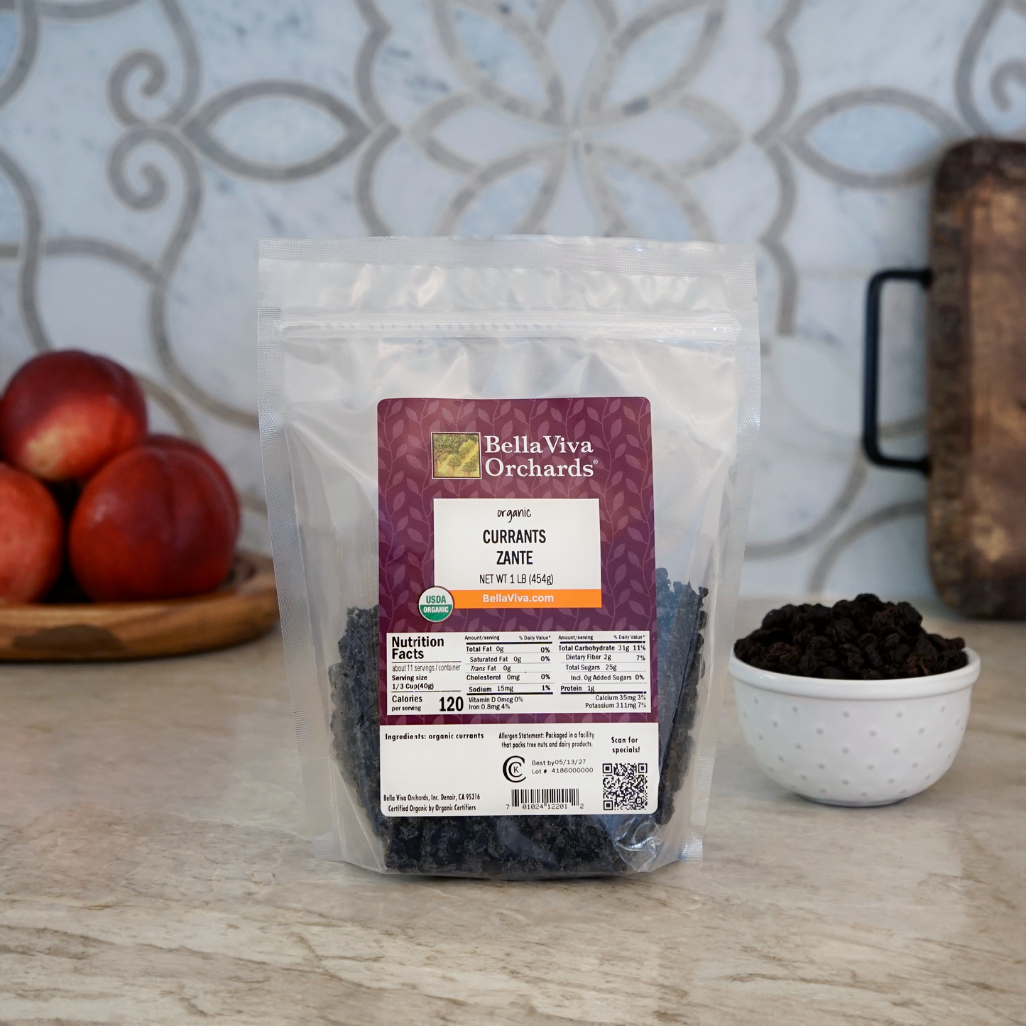 Organic Dried Zante Currants