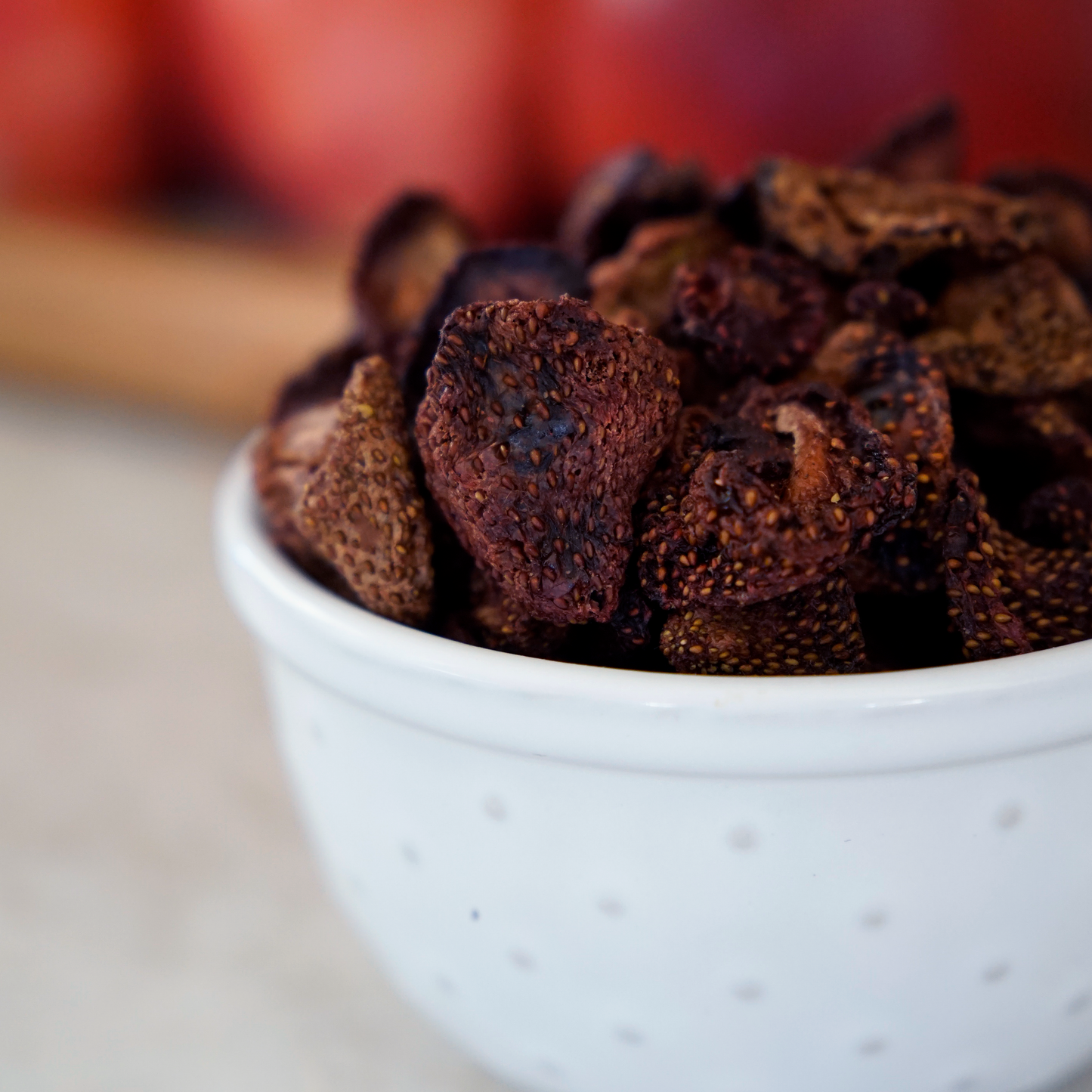Organic Dried Whole Strawberries