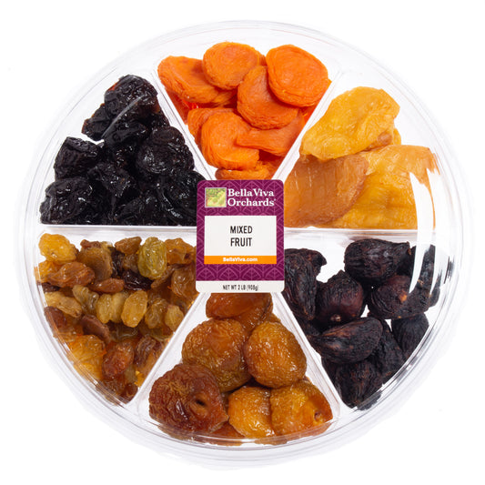 Mixed Dried Fruit Tray, 2 lbs