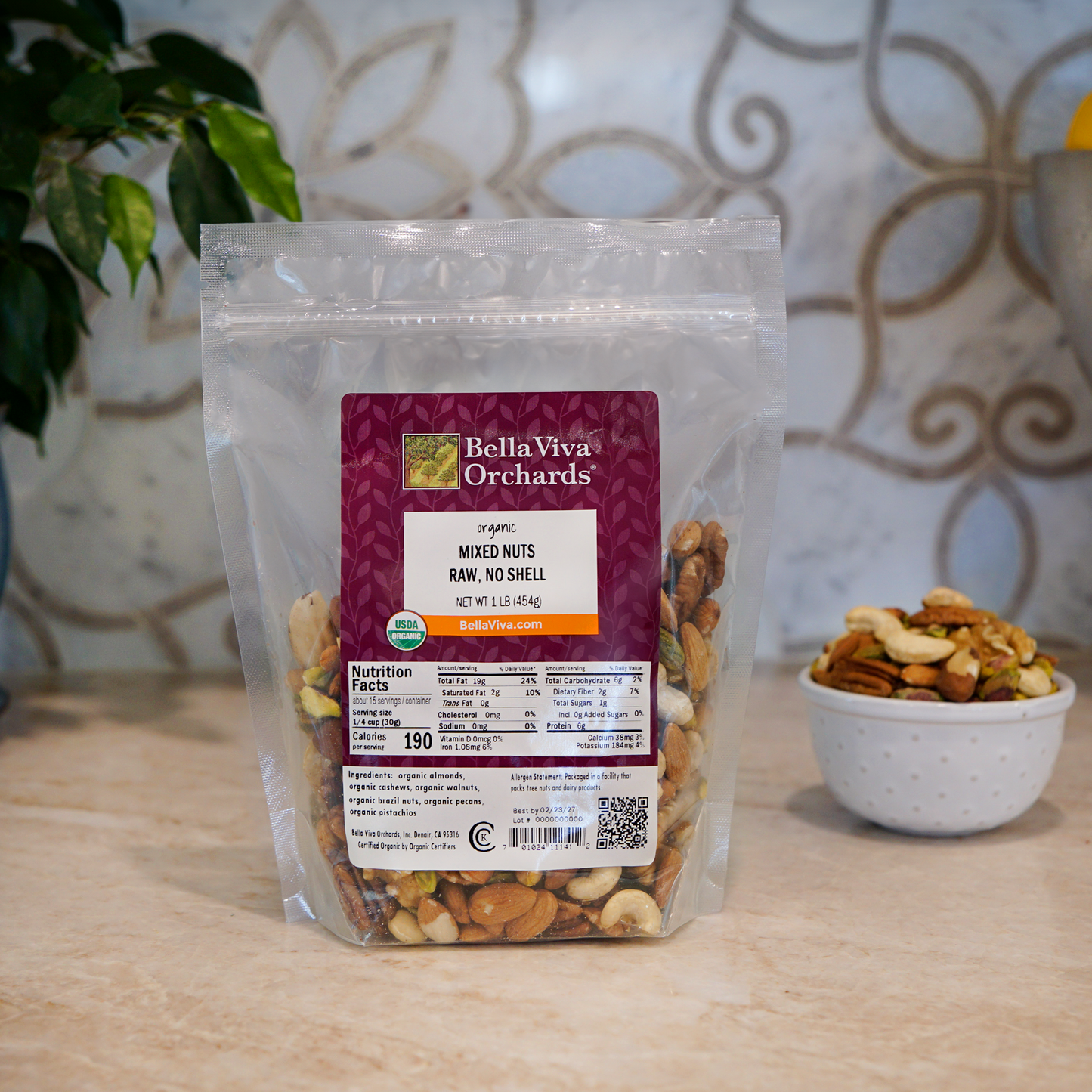 Organic Raw Mixed Nuts
