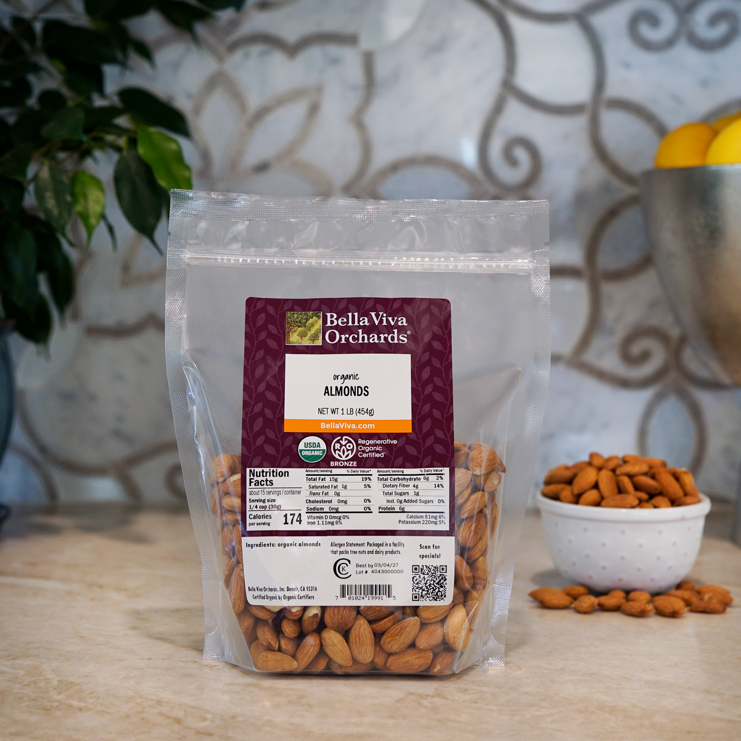 Regenerative Organic Certified Almonds