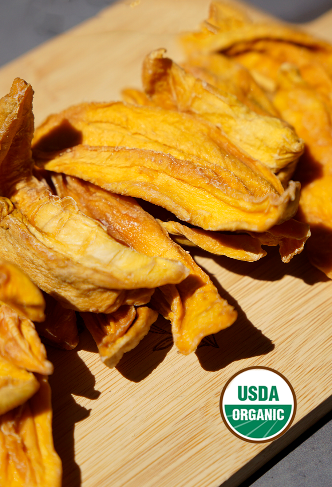 Organic Dried Mango Strips